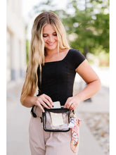 Load image into Gallery viewer, THE ALEX STADIUM CLEAR CONCERT CROSSBODY BAGS - black