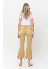 Load image into Gallery viewer, THE BELLA VINTAGE FLARE STRETCHY DENIM - lt mustard