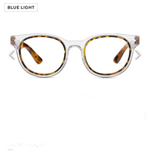 PEEPERS OLYMPIA BLUE LIGHT READING GLASSES - brown tortoise