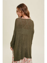 Load image into Gallery viewer, THE MELODY LIGHTWEIGHT SWEATER - olive