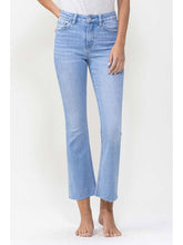 Load image into Gallery viewer, THE SHAUNA CROPPED KICK FLARE LIGHT DENIM JEAN
