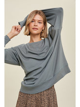 Load image into Gallery viewer, THE TAYLA PERFECT LIGHTWEIGHT SWEATSHIRT - green