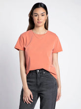 Load image into Gallery viewer, THE ASHER MINERAL WASH PERFECT TEE - paprika
