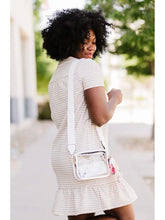 Load image into Gallery viewer, THE ALEX STADIUM CLEAR CONCERT CROSSBODY BAGS - white