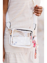 Load image into Gallery viewer, THE ALEX STADIUM CLEAR CONCERT CROSSBODY BAGS - white