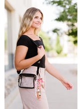 Load image into Gallery viewer, THE ALEX STADIUM CLEAR CONCERT CROSSBODY BAGS - black