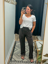 Load image into Gallery viewer, THE JOEY BUTTER SOFT STRAIGHT LEG CARGO PANTS - brown