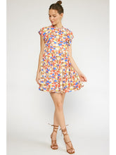 Load image into Gallery viewer, THE KRISTA MOCKNECK RUFFLE MINI DRESS