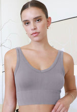 Load image into Gallery viewer, THE LOLA CHEVRON REVERSIBLE CROP TANKS