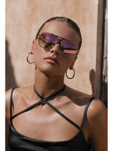 Load image into Gallery viewer, FREYRS LOGAN GOLD PINK MIRROR SUNNIES 149-1