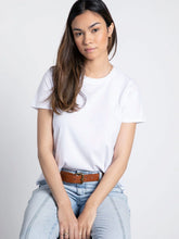Load image into Gallery viewer, THE AIDEN ORGANIC COTTON PERFECT TEE - white