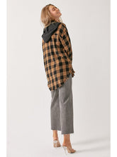 Load image into Gallery viewer, THE MEDLEY PLAID ZIP UP HOODIE FLANNEL