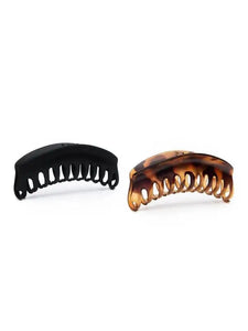 KITSCH RECYCLED LARGE DOME 2PK HAIR CLIPS