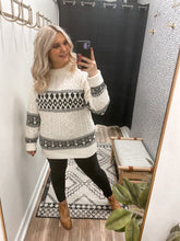 Load image into Gallery viewer, THE SKYLER AZTEC SOFT SWEATER TOP