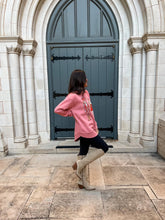 Load image into Gallery viewer, THE PINK NUTCRACKER TUNIC SWEATSHIRT