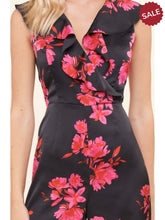 Load image into Gallery viewer, THE JEZZABELLE SATIN FLORAL JUMPSUIT