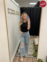 Load image into Gallery viewer, THE SHAY HI WAIST WIDE LEG 90&#39;S DENIM