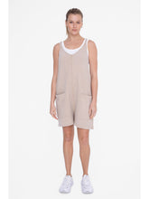 Load image into Gallery viewer, THE GABBY MINERAL WASH LOUNGE ROMPER - taupe