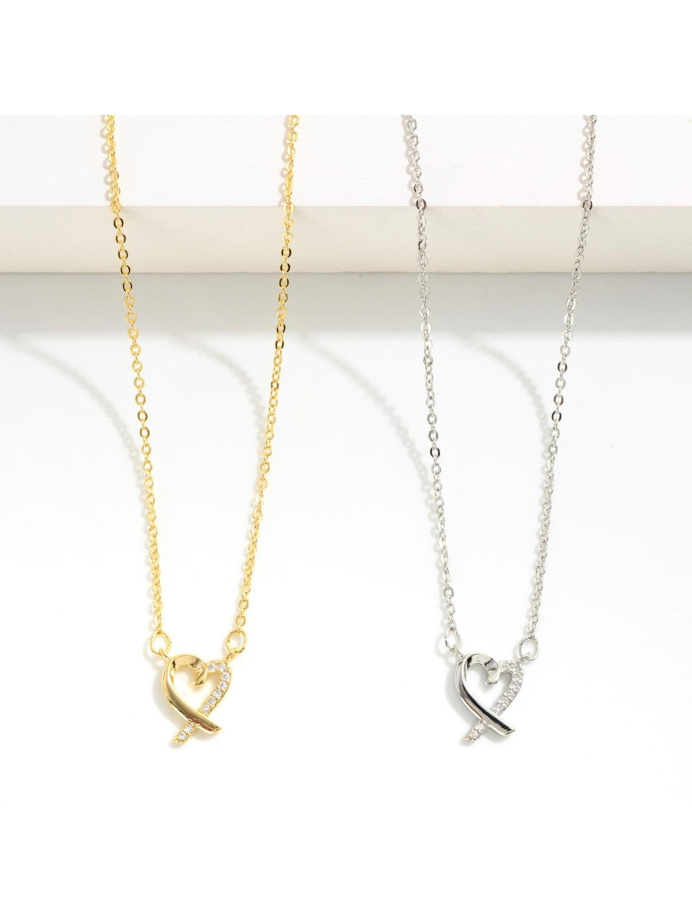 VARIOUS HEART NECKLACES