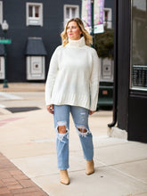Load image into Gallery viewer, THE DANICA TURTLENECK SWEATERS - white
