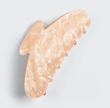 Load image into Gallery viewer, KITSCH MARBLE OPEN HAIR CLAW CLIP - blush