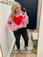 Load image into Gallery viewer, THE CUPID VALENTINE HEART SWEATER - FINAL SALE
