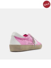 Load image into Gallery viewer, THE PAULA PINK STAR CANVAS SNEAKERS